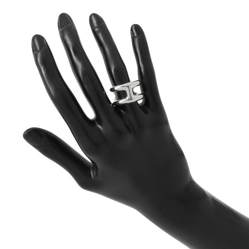 エルメス リング オスモズPM Osmose SV925シルバー リングサイズ55 HERMES ジュエリー 指輪