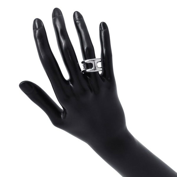 エルメス リング オスモズPM Osmose SV925シルバー リングサイズ52 HERMES ジュエリー 指輪