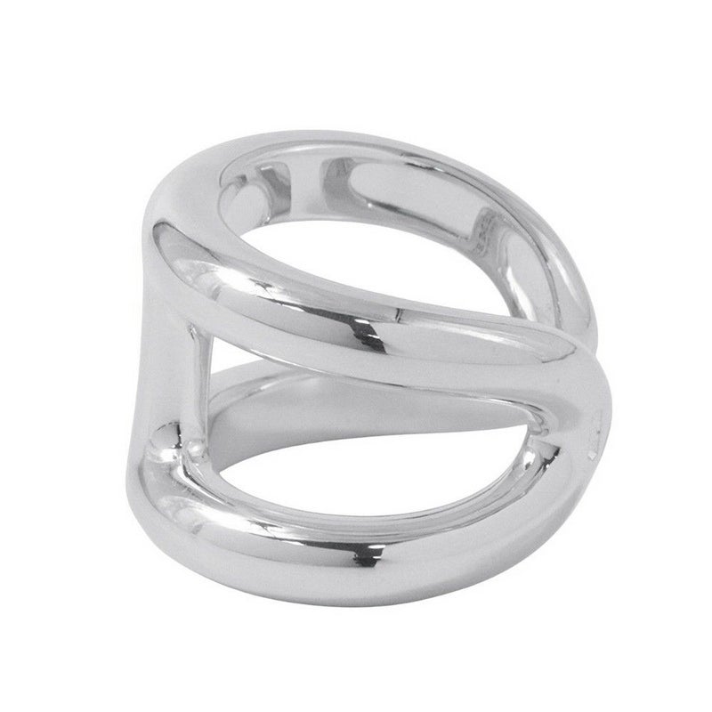 エルメス リング オスモズGM Osmose SV925シルバー リングサイズ52 HERMES ジュエリー 指輪