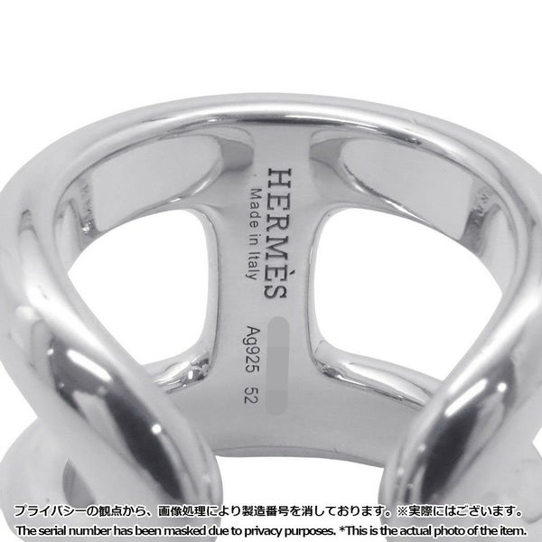 エルメス リング オスモズGM Osmose SV925シルバー リングサイズ52 HERMES ジュエリー 指輪