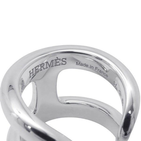 エルメス リング オスモズGM Osmose SV925シルバー リングサイズ51 HERMES ジュエリー 指輪