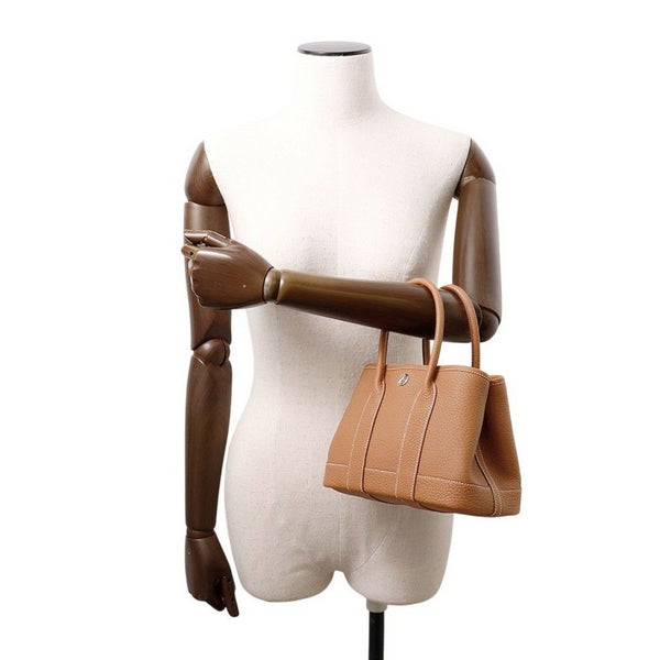 エルメス トートバッグ ネオ・ガーデン 23 ガーデンパーティ ゴールド/シルバー金具 ネゴンダ W刻印