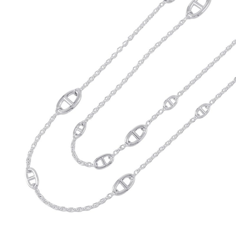 エルメス ネックレス シェーヌダンクル ファランドール160 SV925シルバー HERMES ロングネックレス ジュエリー