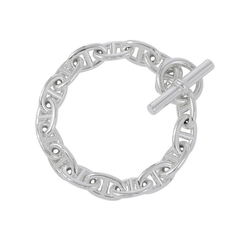 エルメス ブレスレット シェーヌダンクルTGM 16コマ SV925シルバー HERMES ジュエリー