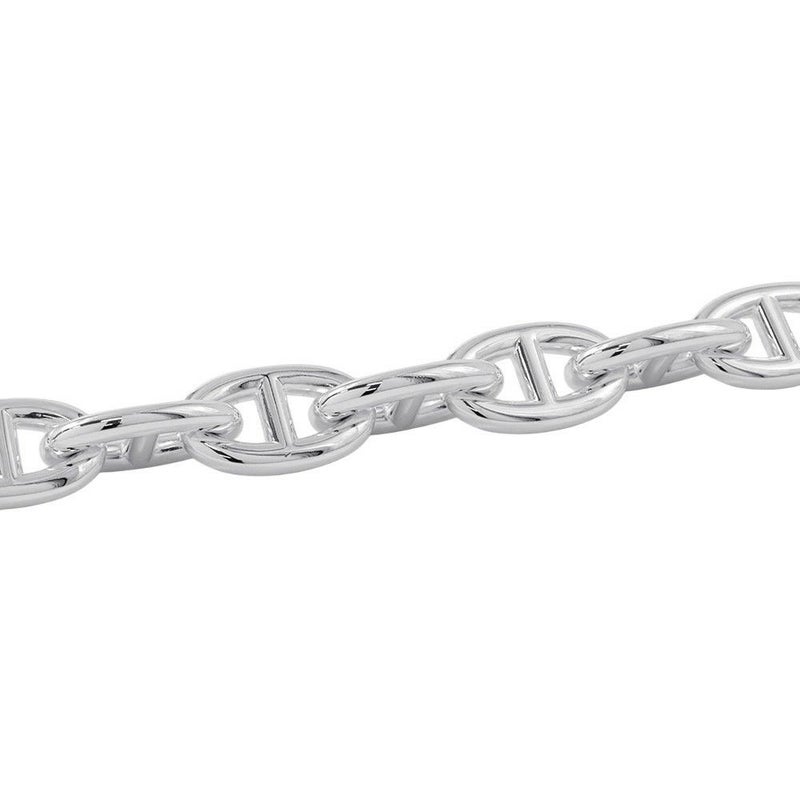 エルメス ブレスレット シェーヌダンクルTGM 16コマ SV925シルバー HERMES ジュエリー