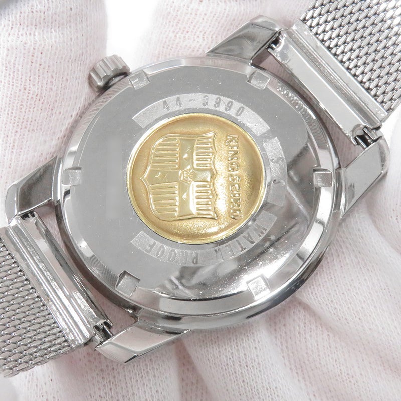 セイコー キングセイコー 44KS 44-9990 SEIKO 腕時計 シルバー文字盤 ヴィンテージ