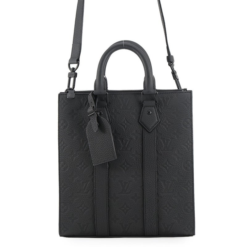 ルイヴィトン ハンドバッグ モノグラム・トリヨン サックプラ・クロス M21884 LOUIS VUITTON 2way 黒 ブラック