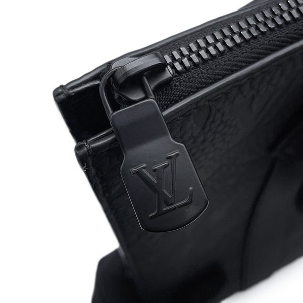 ルイヴィトン ハンドバッグ モノグラム・トリヨン サックプラ・クロス M21884 LOUIS VUITTON 2way 黒 ブラック