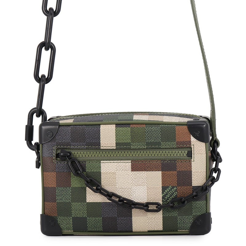 ルイヴィトン ショルダーバッグ ダモフラージュ ミニ・ソフトトランク M24581 LOUIS VUITTON ヴィトン