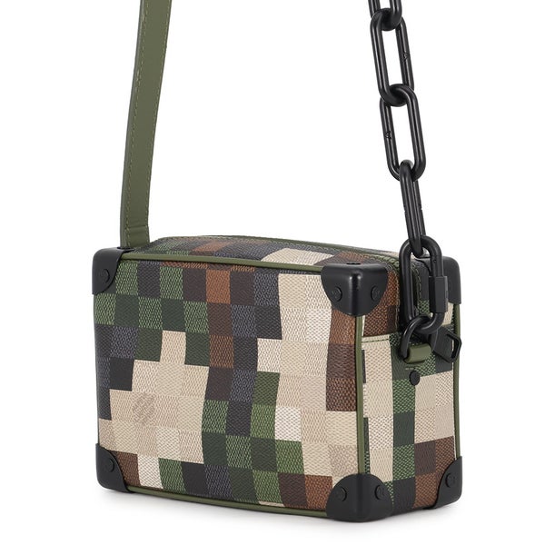 ルイヴィトン ショルダーバッグ ダモフラージュ ミニ・ソフトトランク M24581 LOUIS VUITTON ヴィトン