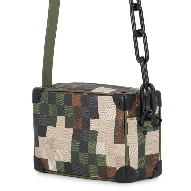 ルイヴィトン ショルダーバッグ ダモフラージュ ミニ・ソフトトランク M24581 LOUIS VUITTON ヴィトン