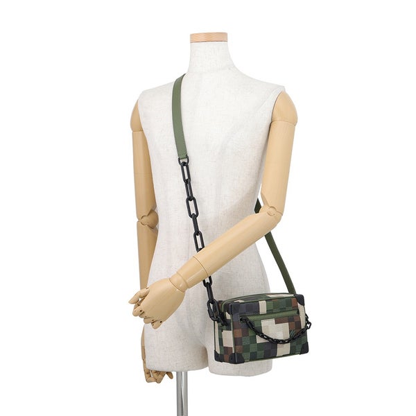 ルイヴィトン ショルダーバッグ ダモフラージュ ミニ・ソフトトランク M24581 LOUIS VUITTON ヴィトン