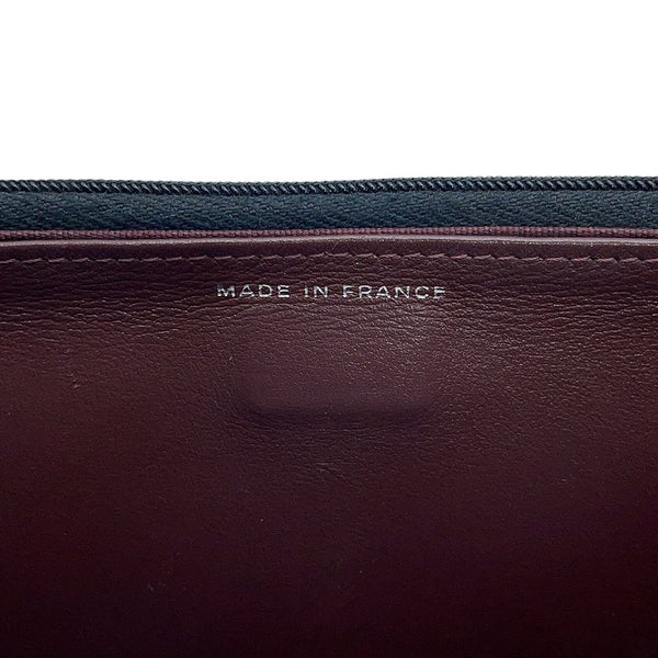 シャネル チェーンウォレット クラシック マトラッセ ココマーク キャビアスキン AP0250 CHANEL 黒 財布