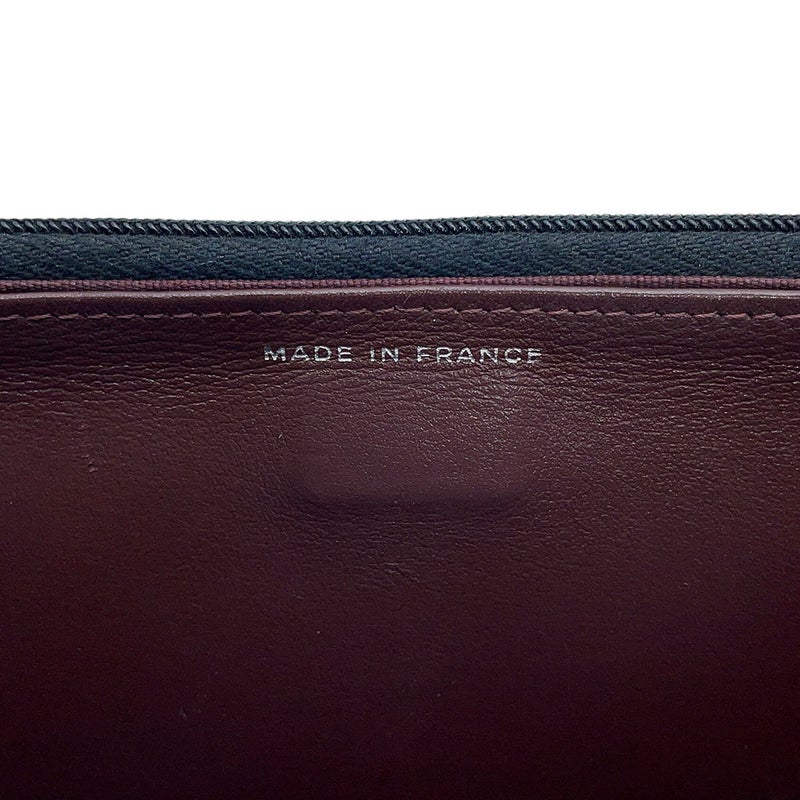 シャネル チェーンウォレット クラシック マトラッセ ココマーク キャビアスキン AP0250 CHANEL 黒 財布