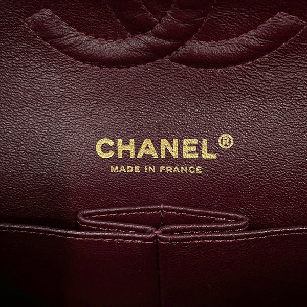 シャネル チェーンショルダーバッグ マトラッセ25 ココマーク キャビアスキン ダブルチェーン A01112 CHANEL 黒