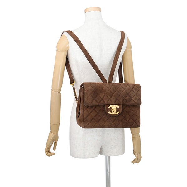 シャネル リュック マトラッセ ココマーク デカココ スエード CHANEL バックパック バッグ