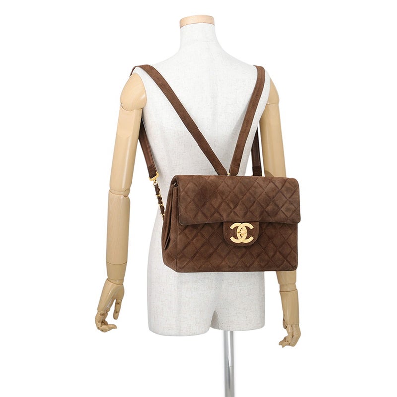 シャネル リュック マトラッセ ココマーク デカココ スエード CHANEL バックパック バッグ
