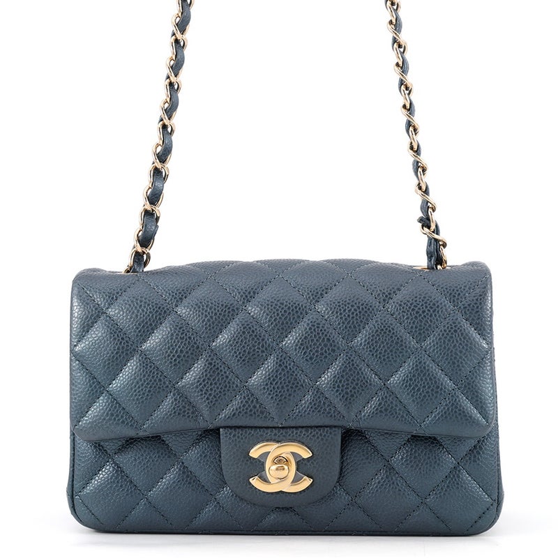 シャネル チェーンショルダーバッグ ミニマトラッセ20 ココマーク キャビアスキン A69900 CHANEL バッグ