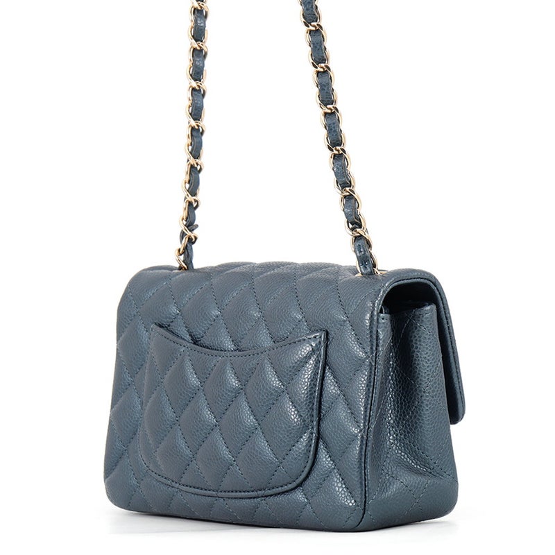 シャネル チェーンショルダーバッグ ミニマトラッセ20 ココマーク キャビアスキン A69900 CHANEL バッグ