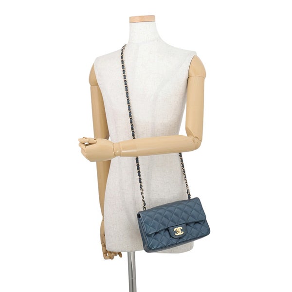 シャネル チェーンショルダーバッグ ミニマトラッセ20 ココマーク キャビアスキン A69900 CHANEL バッグ
