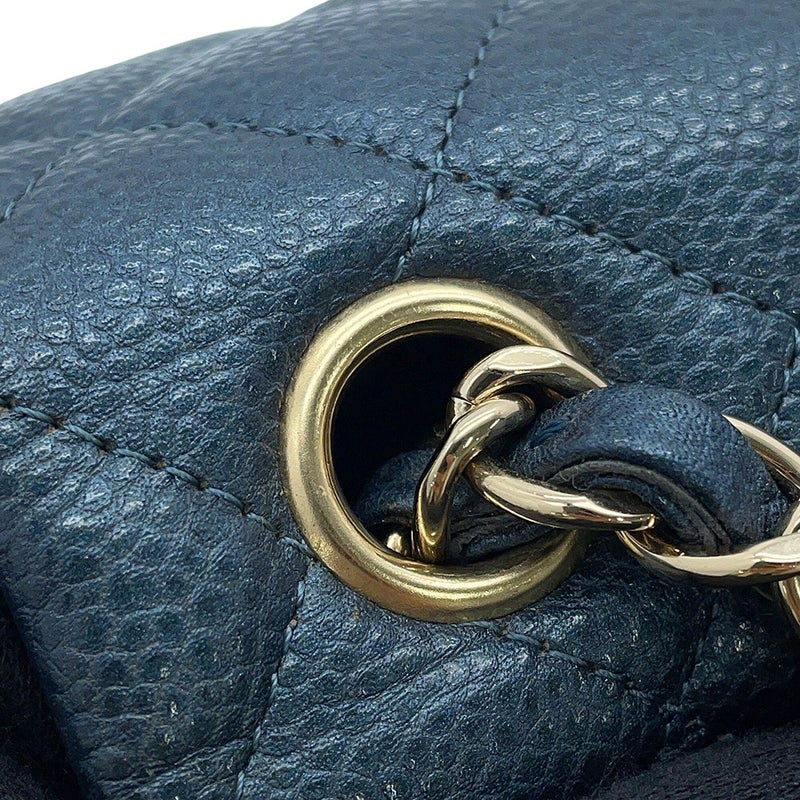 シャネル チェーンショルダーバッグ ミニマトラッセ20 ココマーク キャビアスキン A69900 CHANEL バッグ