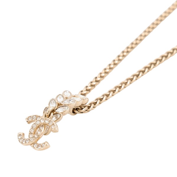 シャネル ネックレス ココマーク ラインストーン I 23 S ABA558 CHANEL アクセサリー