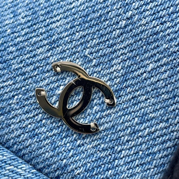 シャネル キャップ デニム ココマーク AAB657 CHANEL 帽子