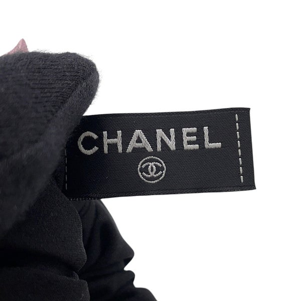 シャネル シュシュ ココマーク シルク CHANEL ヘアアクセサリー 黒