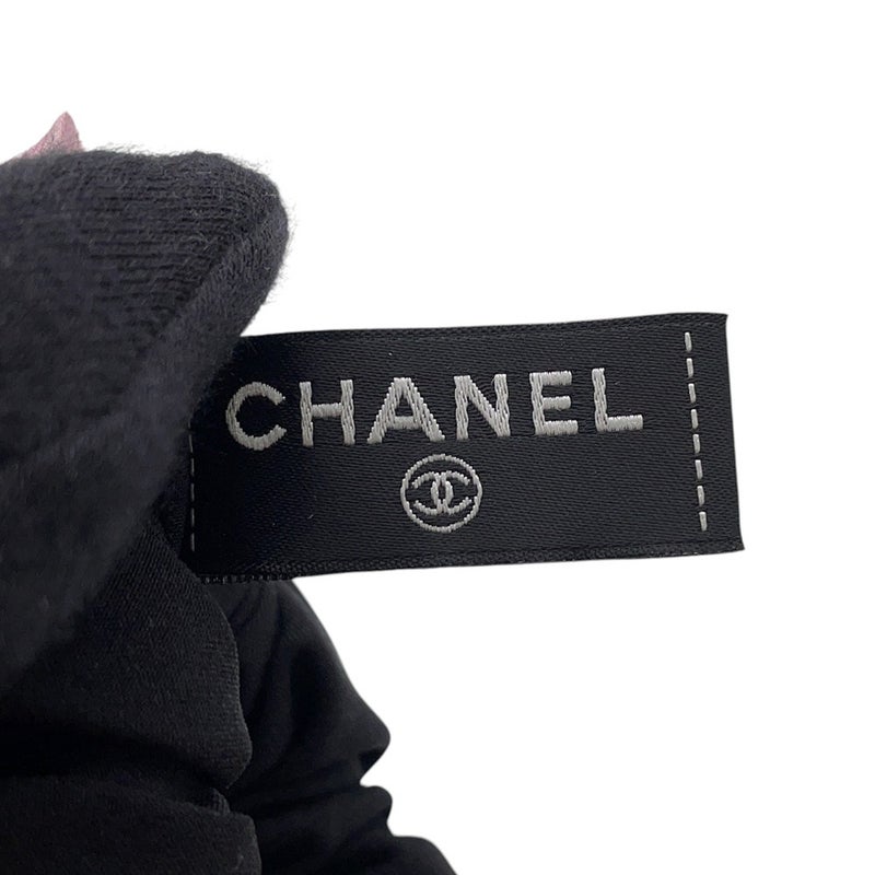 シャネル シュシュ ココマーク シルク CHANEL ヘアアクセサリー 黒