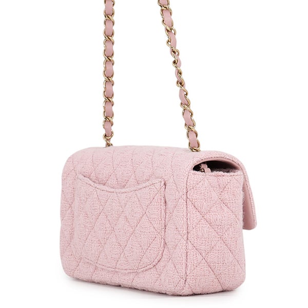 シャネル チェーンショルダーバッグ ミニマトラッセ20 ココマーク ツイード A69900 CHANEL バッグ