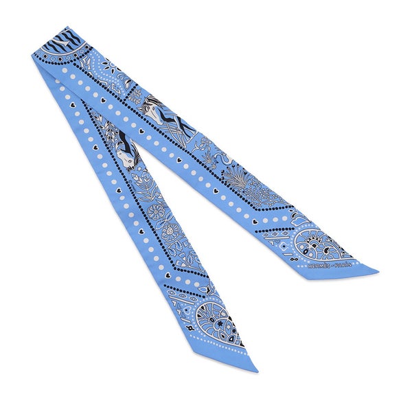 エルメス スカーフ ツイリー 空と海の間 バンダナ Entre Ciel et mer Bandana HERMES シルクツイル 2018年秋
