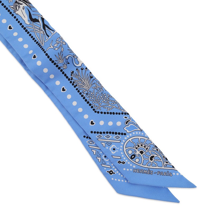 エルメス スカーフ ツイリー 空と海の間 バンダナ Entre Ciel et mer Bandana HERMES シルクツイル 2018年秋