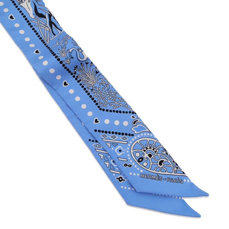 エルメス スカーフ ツイリー 空と海の間 バンダナ Entre Ciel et mer Bandana HERMES シルクツイル 2018年秋冬