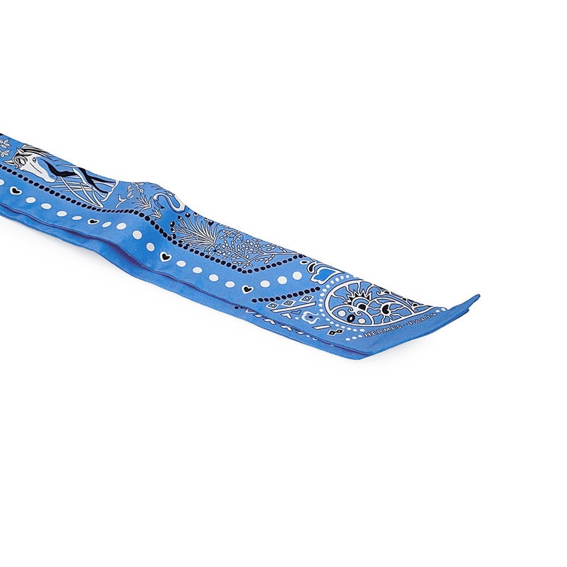 エルメス スカーフ ツイリー 空と海の間 バンダナ Entre Ciel et mer Bandana HERMES シルクツイル 2018年秋冬