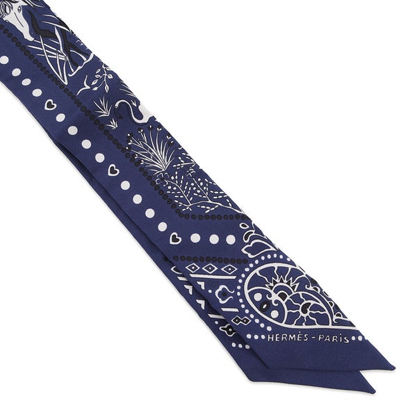 エルメス スカーフ ツイリー 空と海の間 バンダナ Entre Ciel et mer Bandana HERMES シルクツイル 2018年秋