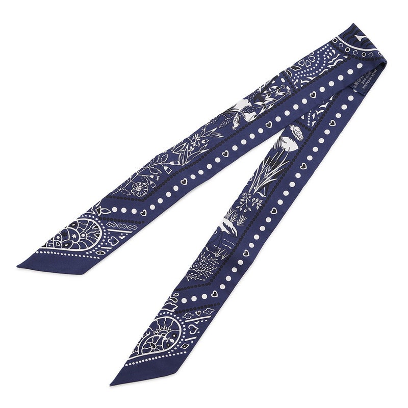 エルメス スカーフ ツイリー 空と海の間 バンダナ Entre Ciel et mer Bandana HERMES シルクツイル 2018年秋