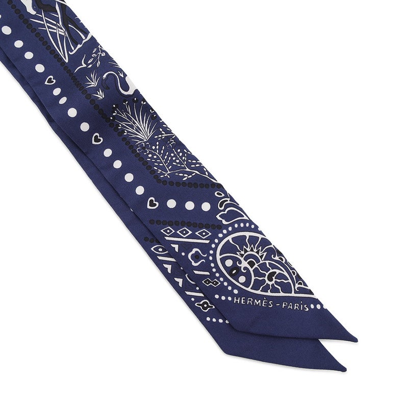 エルメス スカーフ ツイリー 空と海の間 バンダナ Entre Ciel et mer Bandana HERMES シルクツイル 2018年秋