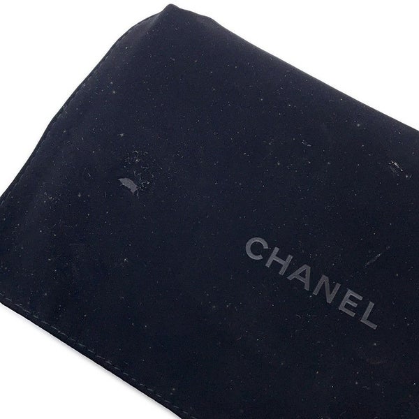 シャネル チェーンウォレット カメリア エンボス ココマーク キャビアスキン A47421 CHANEL 財布 白
