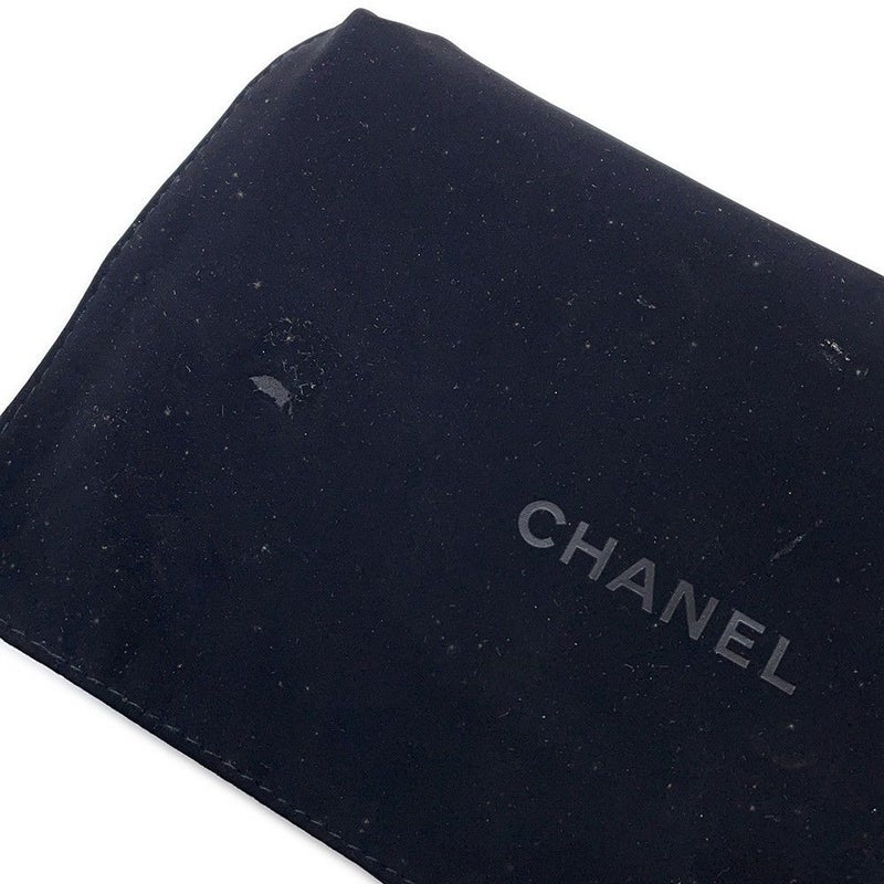 シャネル チェーンウォレット カメリア エンボス ココマーク キャビアスキン A47421 CHANEL 財布 白