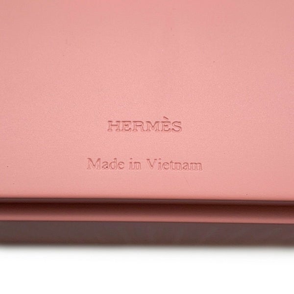 エルメス ティッシュ ボックス K-Box ピンク ラッカーウッド HERMES インテリア