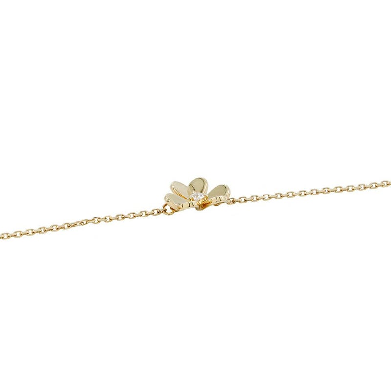 ヴァンクリーフ&アーペル ブレスレット フリヴォル ミニモデル ダイヤモンド 1P 0.05ct K18YGイエローゴールド VCARP0J200