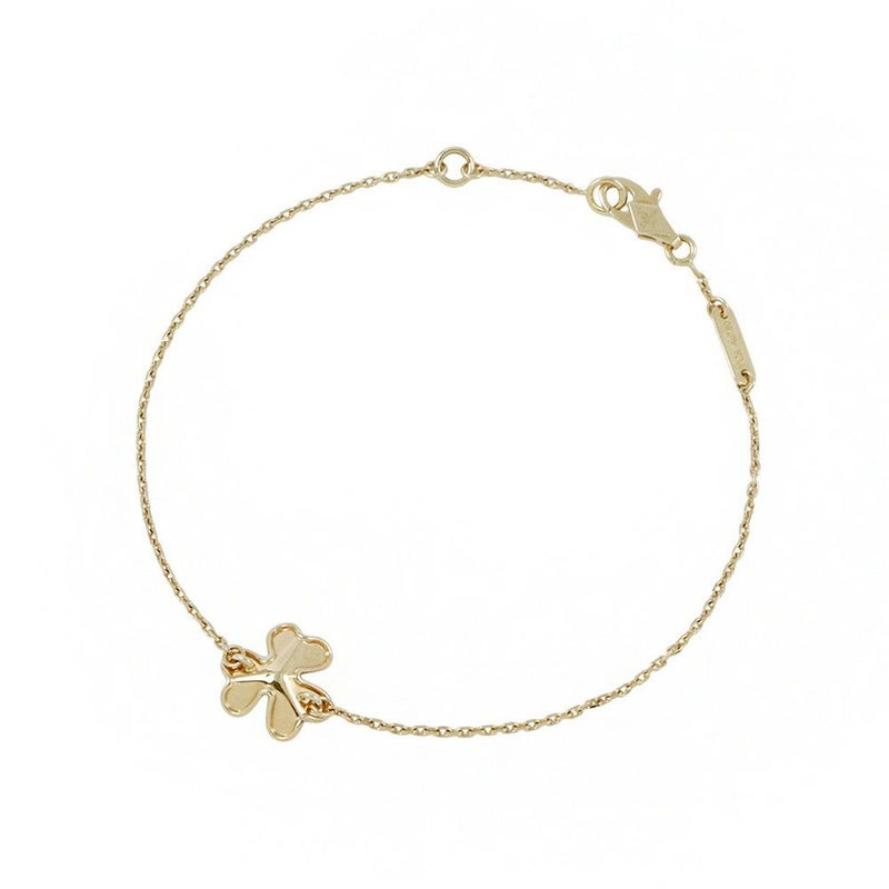 ヴァンクリーフ&アーペル ブレスレット フリヴォル ミニモデル ダイヤモンド 1P 0.05ct K18YGイエローゴールド VCARP0J200