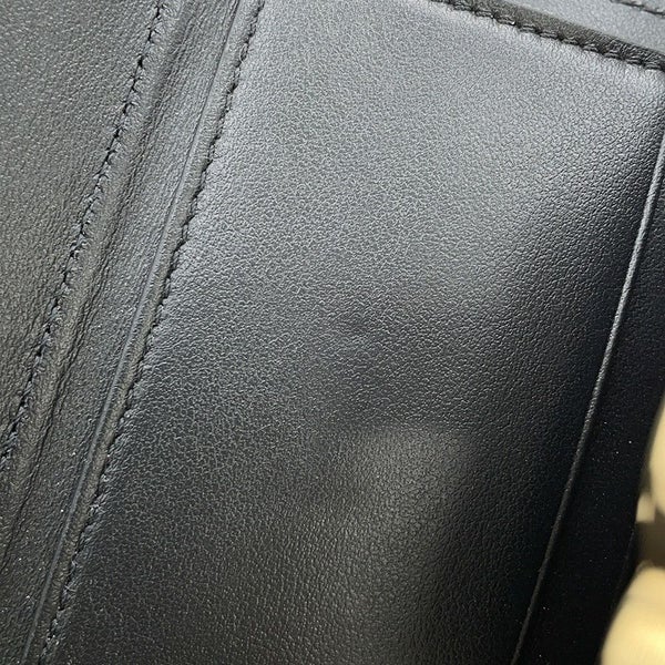 セリーヌ 三つ折り財布 トリオンフ スモール フラップウォレット 10D783 CELINE 黒