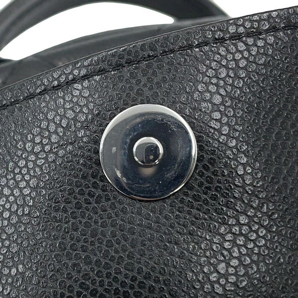 シャネル リュック マトラッセ ココマーク タイムレスクラシック ミニ キャビアスキン AP3753 バッグ バックパック 黒 2way