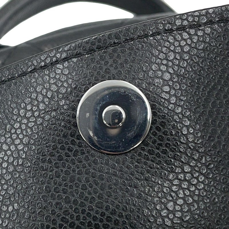 シャネル リュック マトラッセ ココマーク タイムレスクラシック ミニ キャビアスキン AP3753 バッグ バックパック 黒 2way