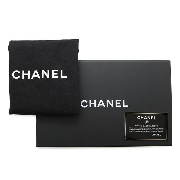 シャネル チェーンショルダーバッグ ミニ マトラッセ ココマーク ラムスキン AS1693 CHANEL 2way 黒