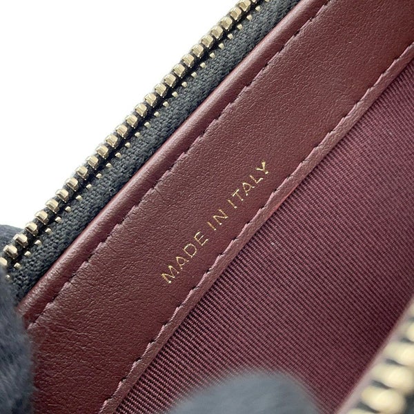 シャネル チェーンウォレット ココマーク マトラッセ キャビアスキン A82527 CHANEL ポシェット 財布 黒