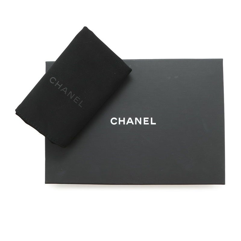 シャネル チェーンウォレット マトラッセ ココマーク ラムスキン AP3035 CHANEL 財布 白