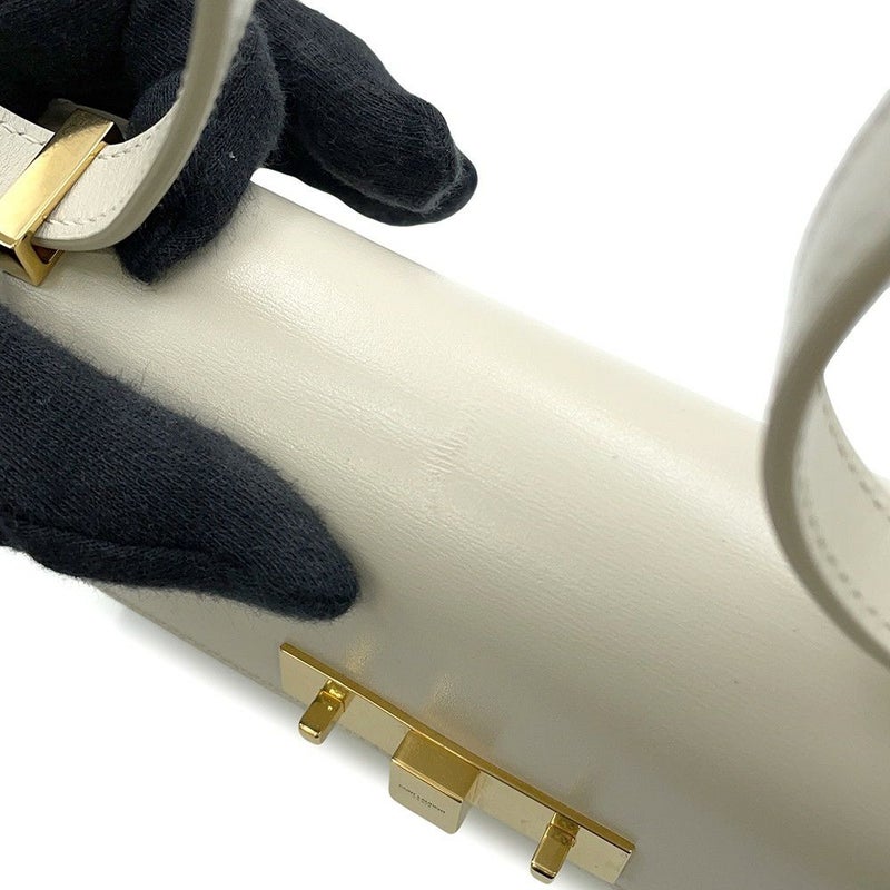 サンローランパリ ショルダーバッグ マンハッタン ミニ レザー 727766 SAINT LAURENT PARIS 白