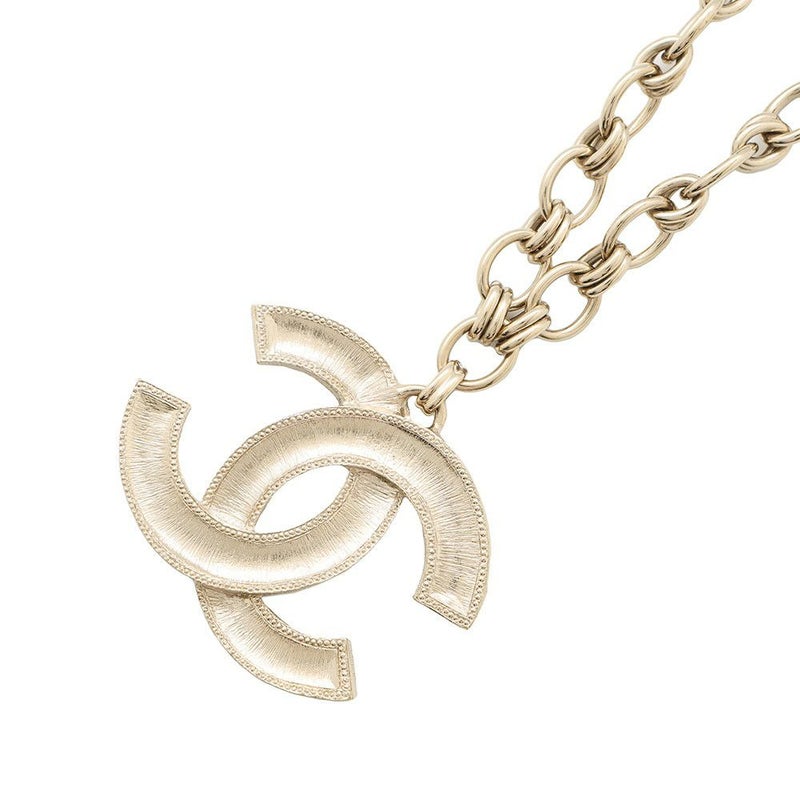 シャネル ネックレス ココマーク レインボー ラインストーン A23 C CHANEL アクセサリー